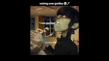 I voiced over gorillaz | ZRST4 #zrst4voiceovers #memes