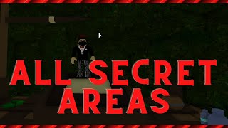 ALL SECRET AREAS in roblox islands
