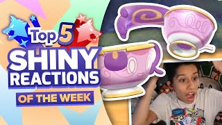 The RAREST SHINY! Top 5 SHINY REACTIONS of the Week!