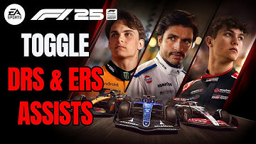How to Turn ON/OFF DRS & ERS Assists in F1 25