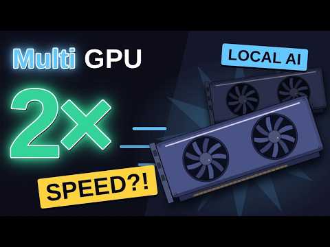 Adding a Second GPU to My AI Rig: Does It Double the Speed?