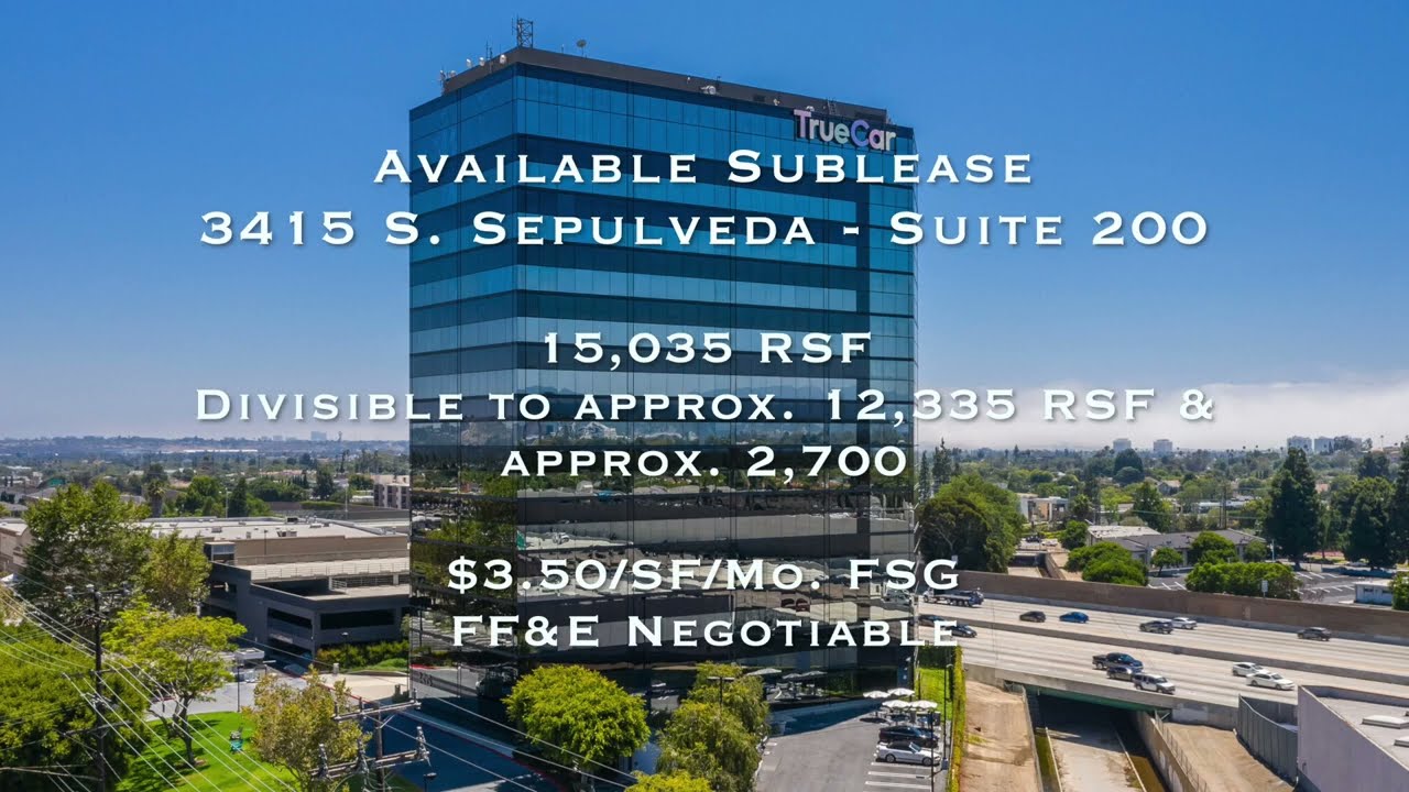 Available Sublease West Los Angeles YouTube