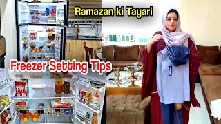 Ramazan🌙 Say Pahlay Fridge & Freezer Organize ho gaye - YouTube Salary bhi A Gaye🥰