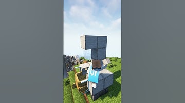 Minecraft Easy Elytra Launcher🪽 #shorts
