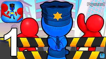 City Defense Game - Gameplay Walkthrough Part 1 Levels 1-7 Stickman City War Defense Army (Android)