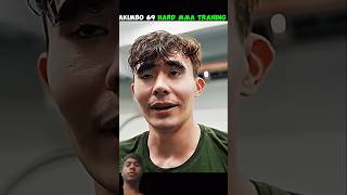 🥶Akimbo69 hard mma fight training #armwrestling #akimbo  #trending #mma #strength
