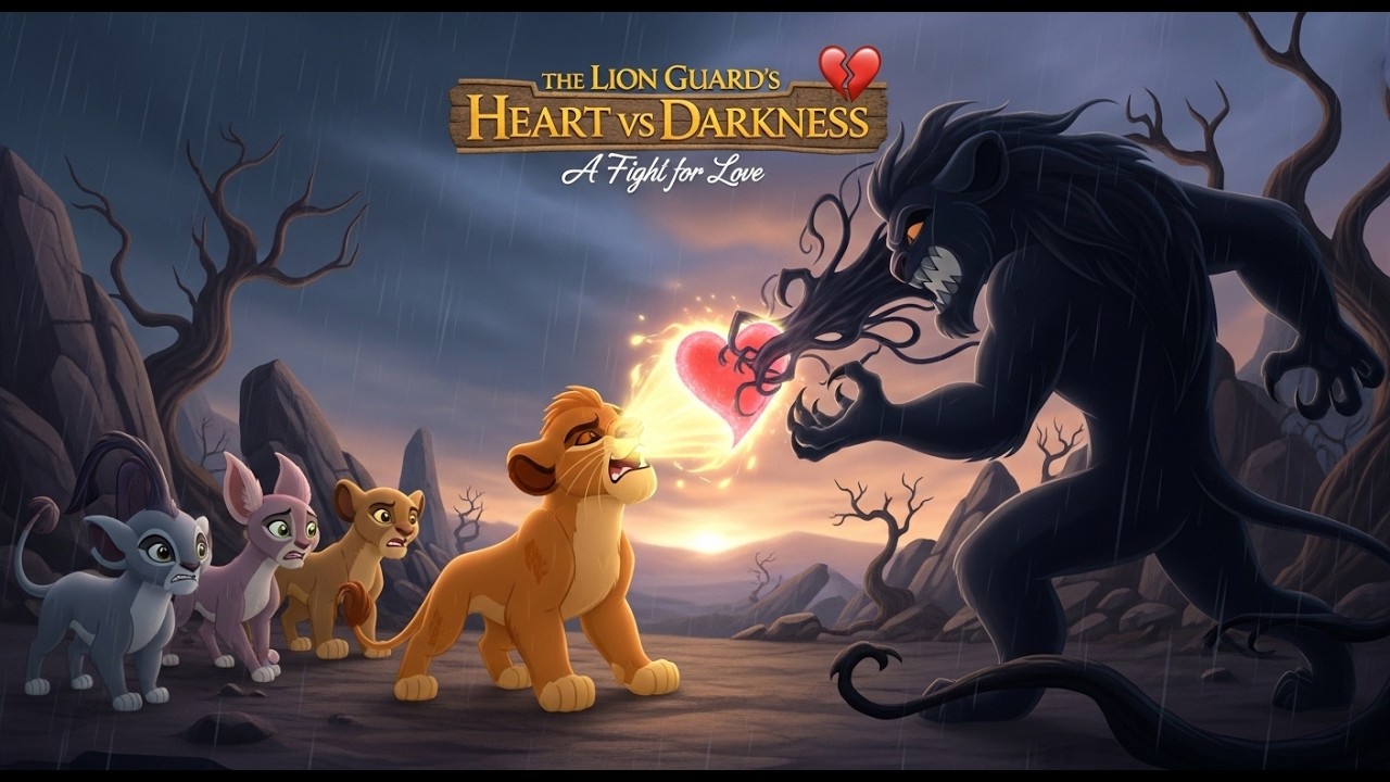 The Lion Guard’s Heart vs Darkness 🦁💔 | A Fight for Love – Emotional Lion King AU Story