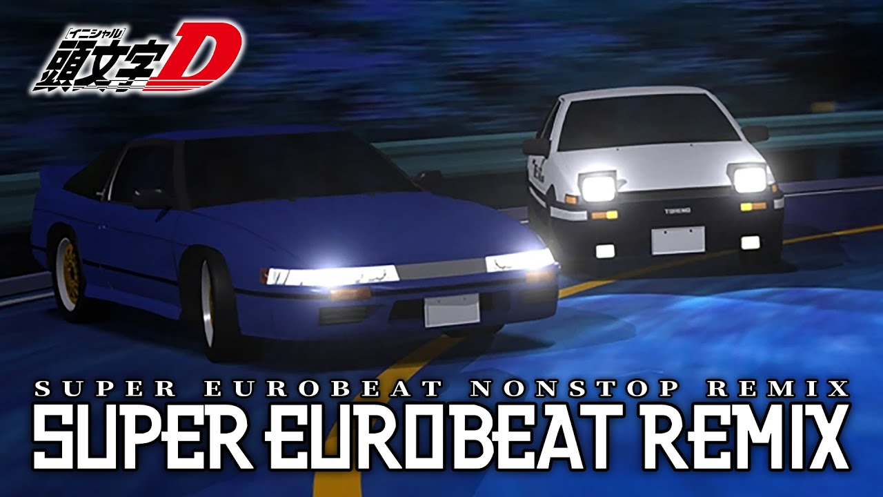 Initial D】頭文字D First Stage NON-STOP REMIX - YouTube