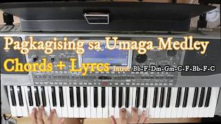 Video thumbnail of "Pagkagising sa umaga Medley (Instrumental) with lyrics + chords"