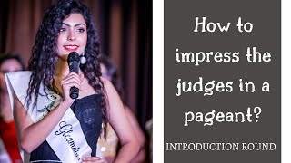 How to make an impressive introduction speech - A glimpse into how to impress your judges