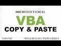 Excel VBA - Copy Paste Data Range From Another Worksheet or Workbook - Part 5