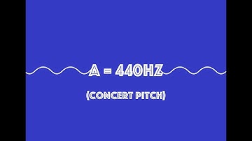 A = 440 Hz | Tuning Pitch A, Concert Pitch | Tuning Fork