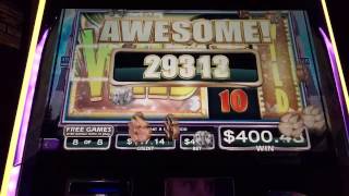 Max Bet Huge Win Temple Tiger Princess Slot Bonus screenshot 3