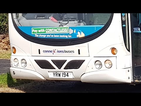 Ex First Leeds HD 1080P Connexions Buses Volvo B7TL Wright Eclipse Gemini (YRW 194)