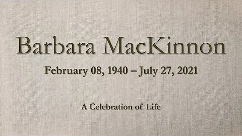 09/04/2021 2:00PM Barbara MacKinnon Funeral