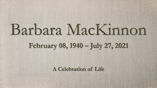 09/04/2021 2:00PM Barbara MacKinnon Funeral