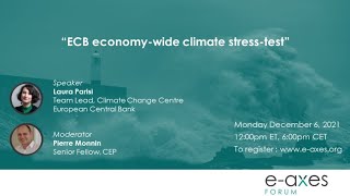 “ECB economy-wide climate stress-test”