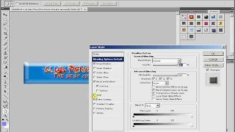 How to make a club penguin header using photoshop cs4