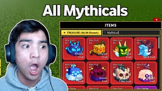 Getting EVERY Mythical Fruit in One Video (Blox Fruits)