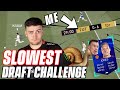 I WON A FUT DRAFT WITH THE SLOWEST POSSIBLE TEAM ON FIFA 21!!