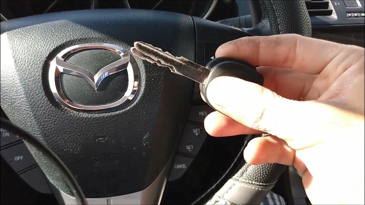 Mazda 3 Spare Key Programming DIY - YouTube