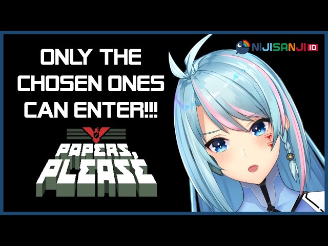 【#2 Papers, Please】 Useless Son! I Will Work Hard for Arstotzka! 【NIJISANJI ID】のサムネイル