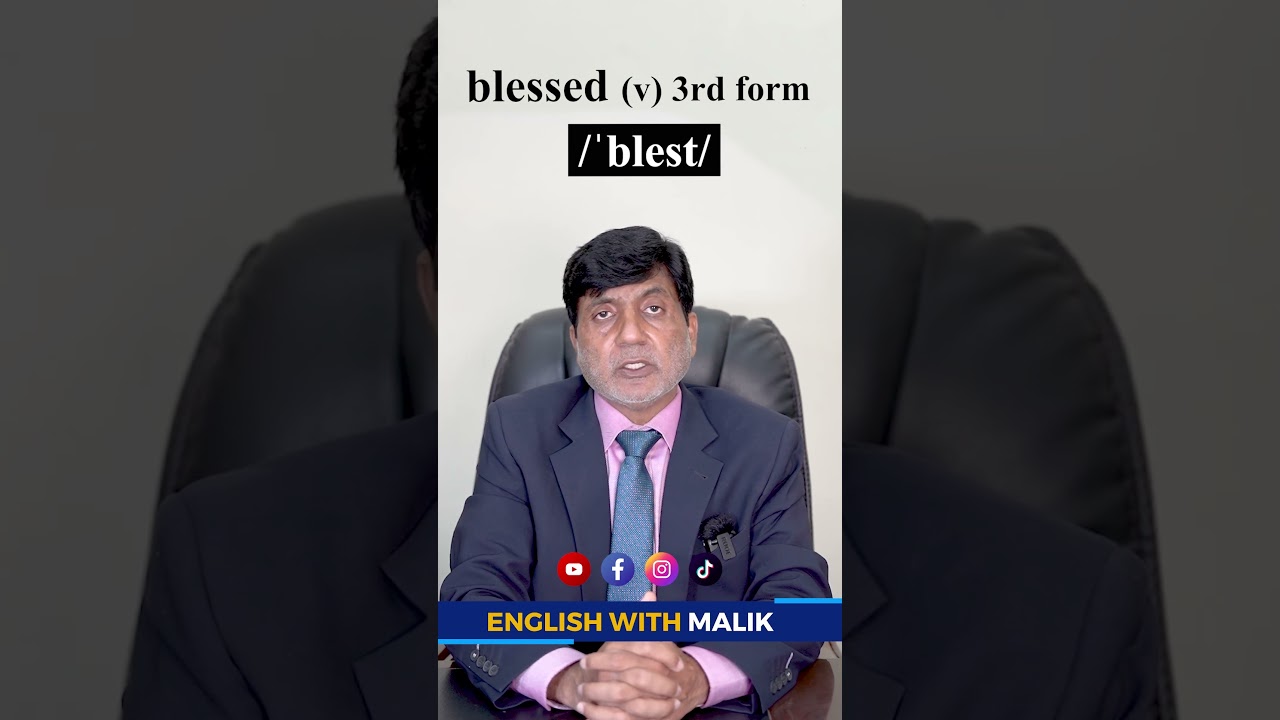 How to Pronounce Blessed 