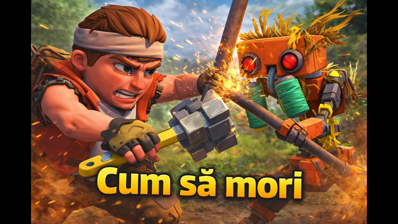 Cum sa mori in Scrap Mechanic Tutorial