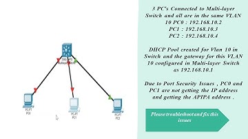 Troubleshooting Port Security Issues