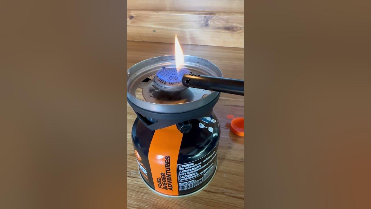 How to light JetBoil YouTube