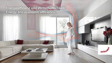 Zehnder Radiant conditioning systems: Function principle