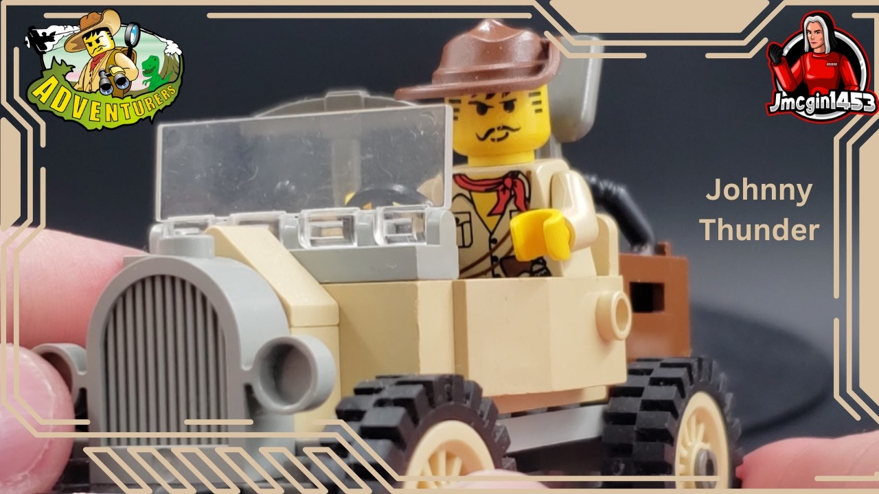 Lego Adventurers Scorpion Tracker | Johnny Thunder in Egypt | Set