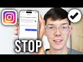 How To Stop Instagram From Suggesting Your Account To Other People - Step By Step