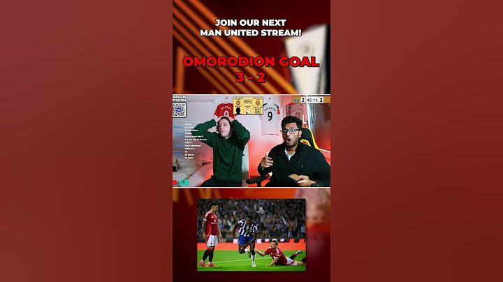 PORTO 3-3 MAN UNITED UEL REACTION!