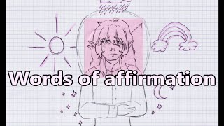 Words of affirmation