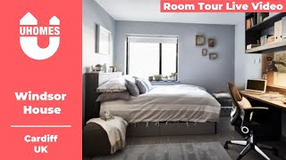 The Cheap Student Accommodation In Cardiff - Windsor House [Room Tour]