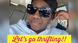 Thrift with me at The Thrift store & Goodwill + HAUL!