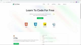 WebTutor - Best Online Free Web Tutorial: Learn HTML, CSS, JS, jQuery, React & Node.js Code for Free