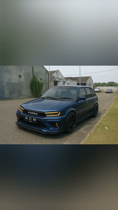 Suzuki Forsa modifikasi lampu LED dan bodykit #suzukiforsa