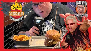 Going to FLAVORTOWN! Eating at Guy Fieri's Vegas Kitchen