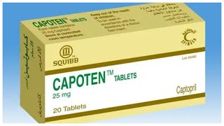 كابوتن لعلاج الضغط واعتلال الكلي السكري - Capoten (captopril)