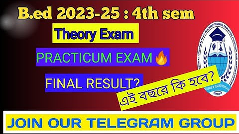 B.ed 4th Sem exam DATE🔥 / Bsaeu