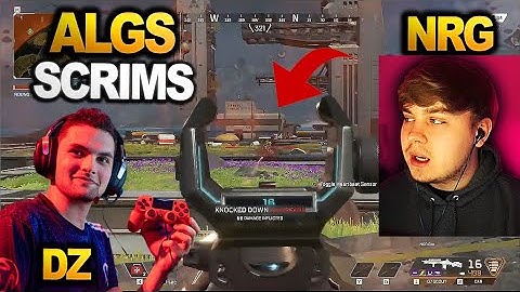 DZ Genburten team vs NRG Sweetdreams team  in ALGS SCRIMS!! HAL feels like THANOS with these guns!!