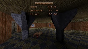 Quake - 2-player Nightmare Run of e4m6 by Chambers & Kisimov in 0:19