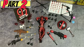 Takara Tony Deadpool Weapons Set Maximum Effort Accessories Set Review (Part 2)