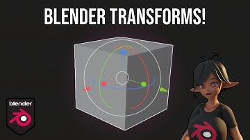 How to Move Rotate and Scale Objects in Blender 4.5