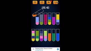Water Sort Puzzle - Color Liquid Sorting Game Level 403 Solution