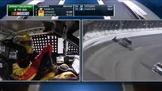 Kurt Busch crashes at Daytona