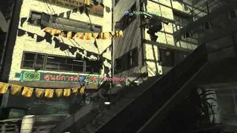XsomeonebetterX - MW3 jumping over enemy for the kill.