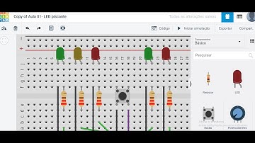 Arduíno semáforo com botão